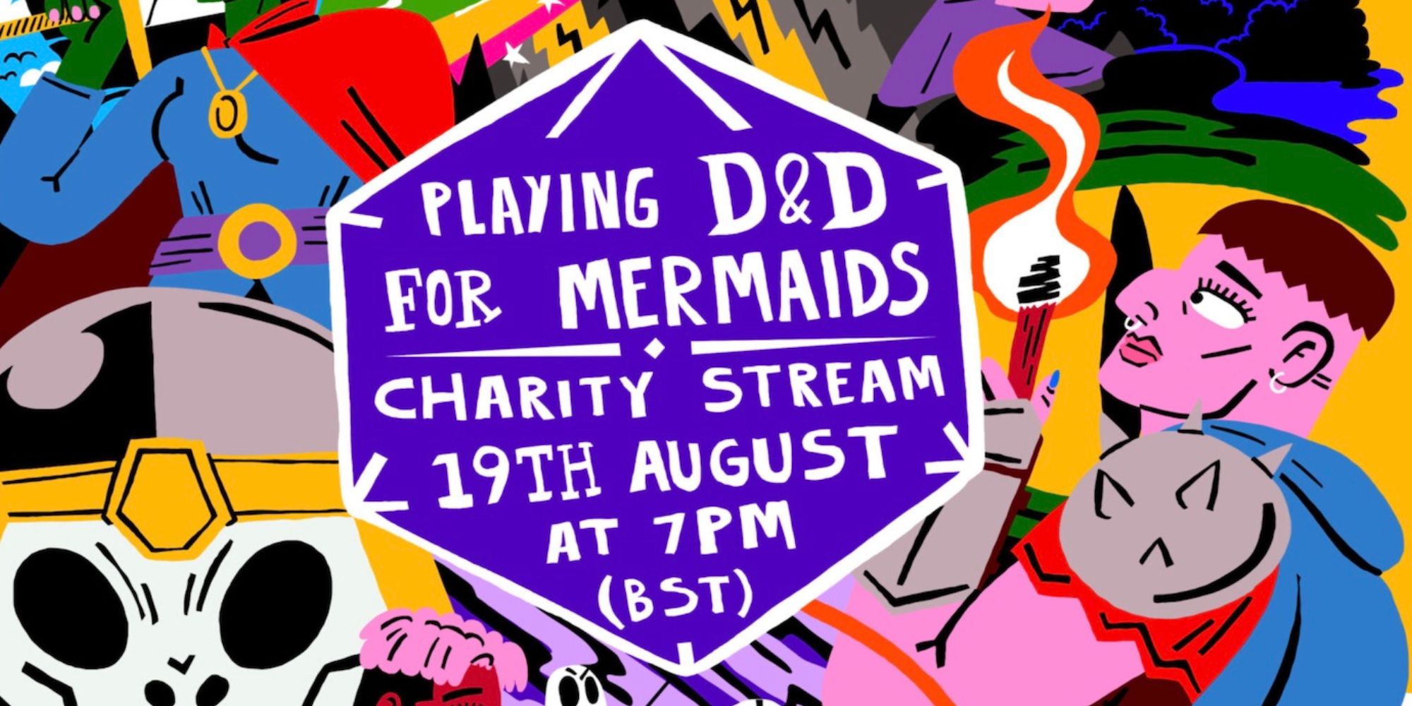 D&D Mermaids Charity Stream LGBTQ DIGIPRIDE 2021