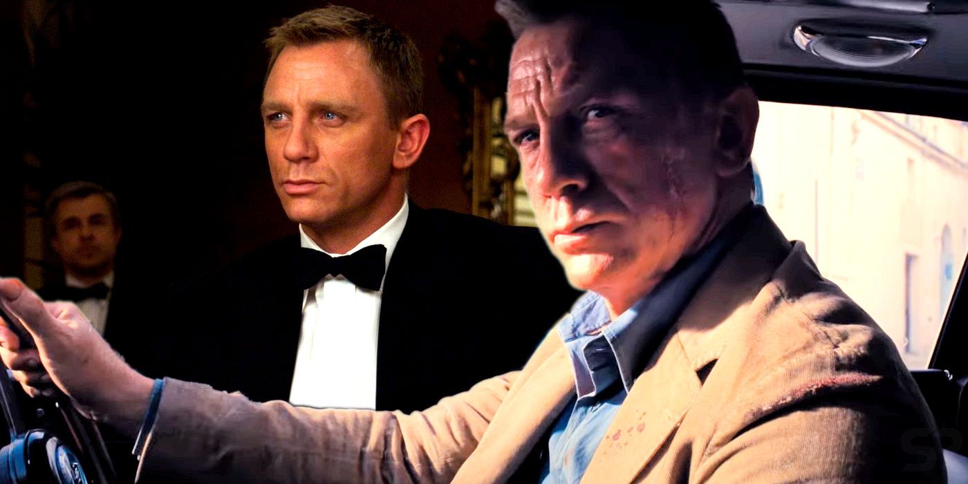 Daniel Craig as James Bond in Casino Royale and No Time to Die