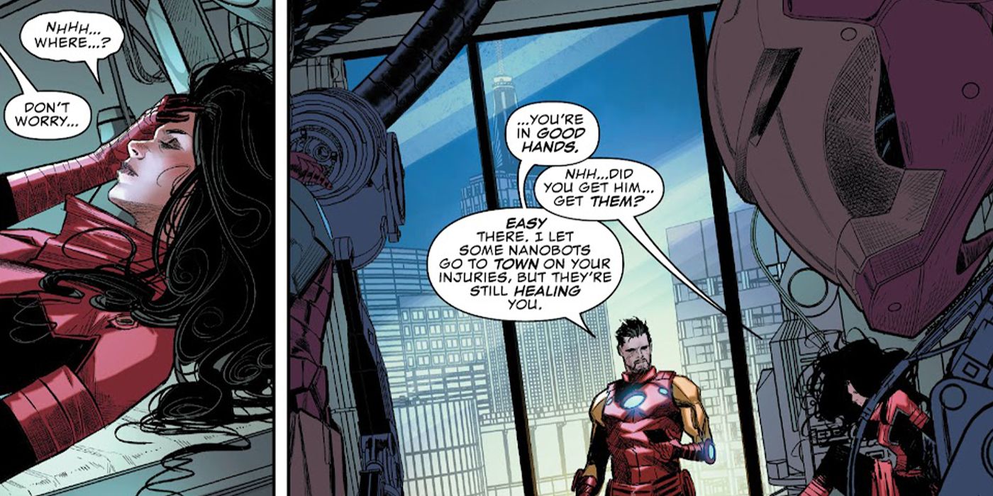 Daredevil Elektra Iron Man
