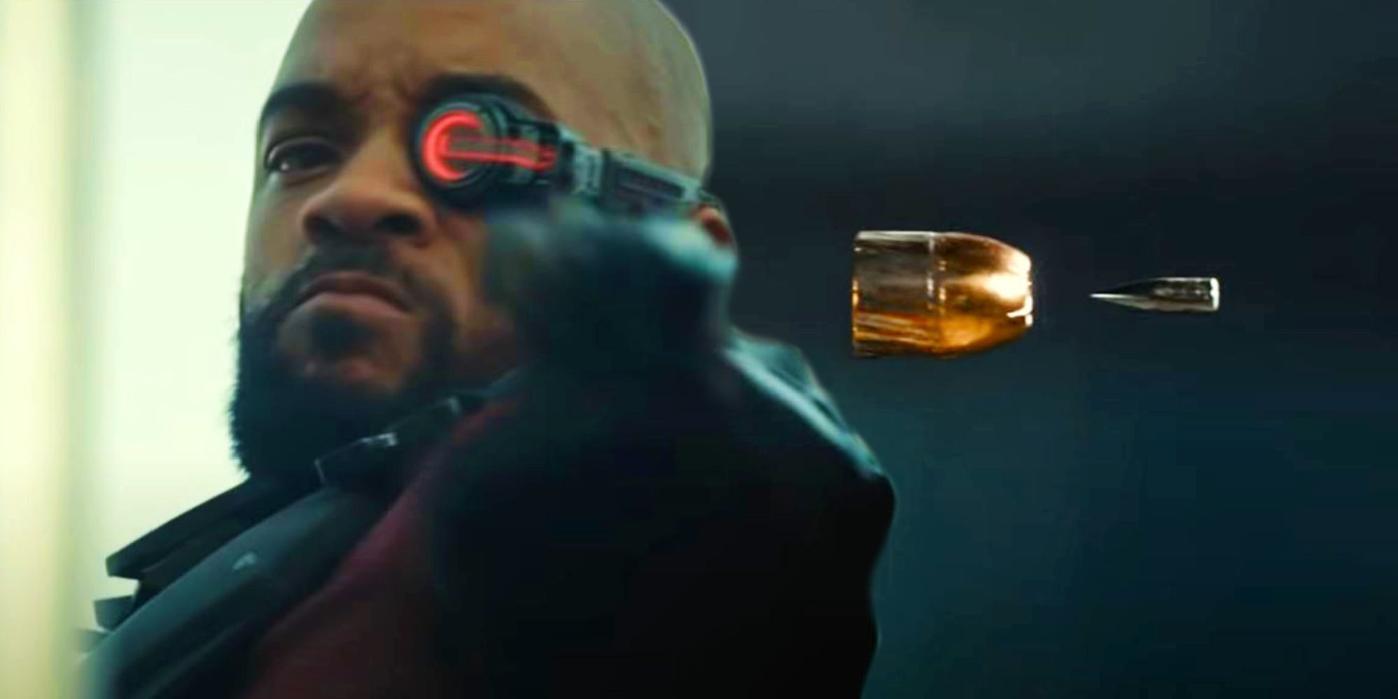 Deadshot Shooting and Bloodsport's Bullet Trick in The Suicide Squad Movies