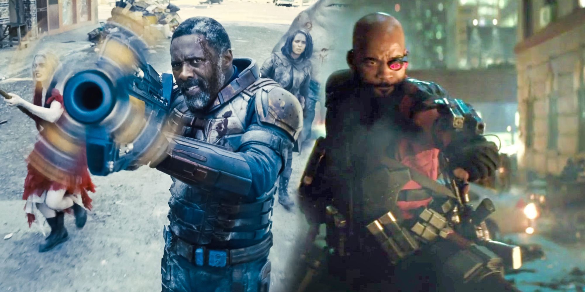 Deadshot and Bloodsport's Weapons in The Suicide Squad Movies