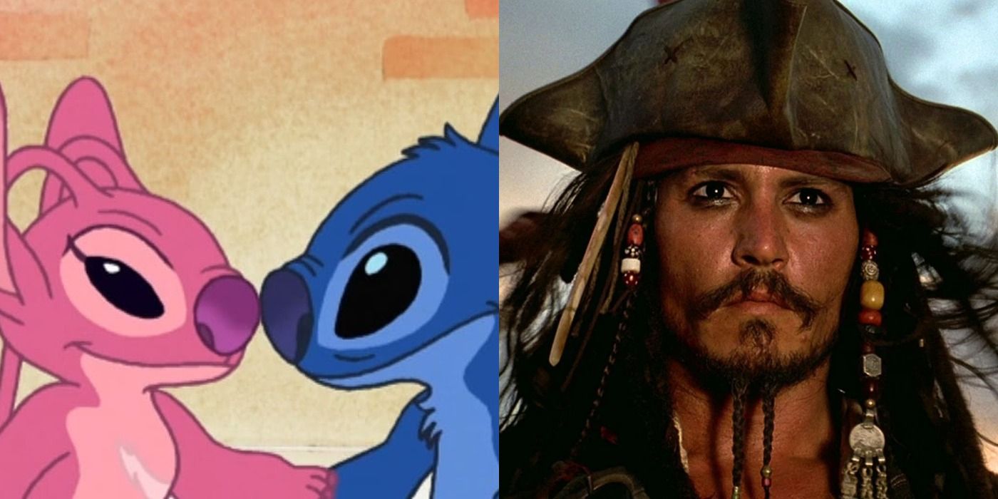 Jack Sparrow and Stitch with Angel are Disney characters that deserve a romance arc