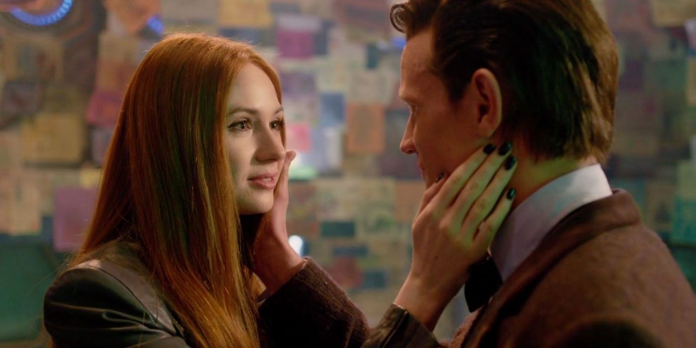 The Eleventh Doctor sees Amy Pond during his regeneration in Doctor Who