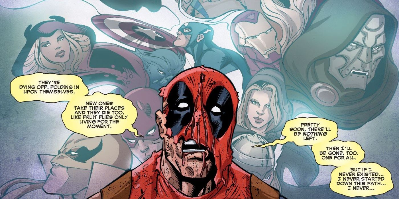 Dreadpool appears in Marvel Comics.