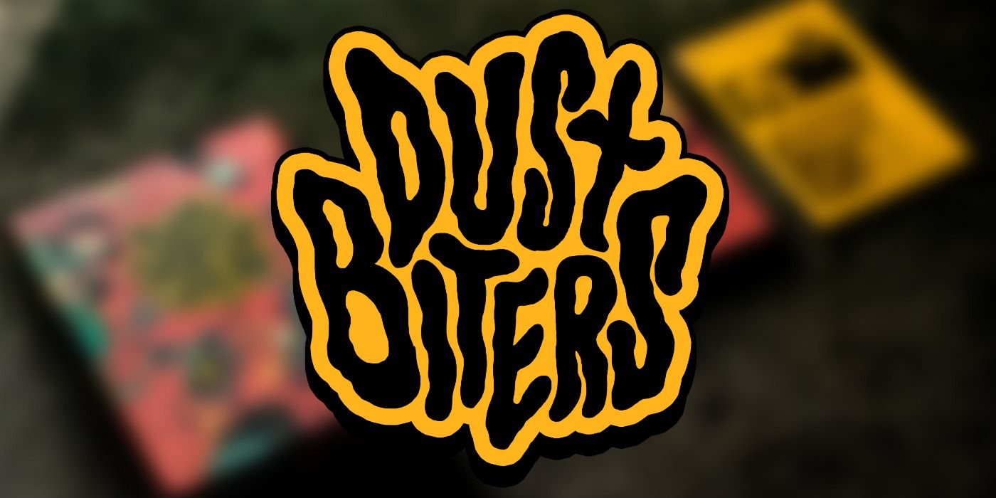 Dust Biters Card Game Logo