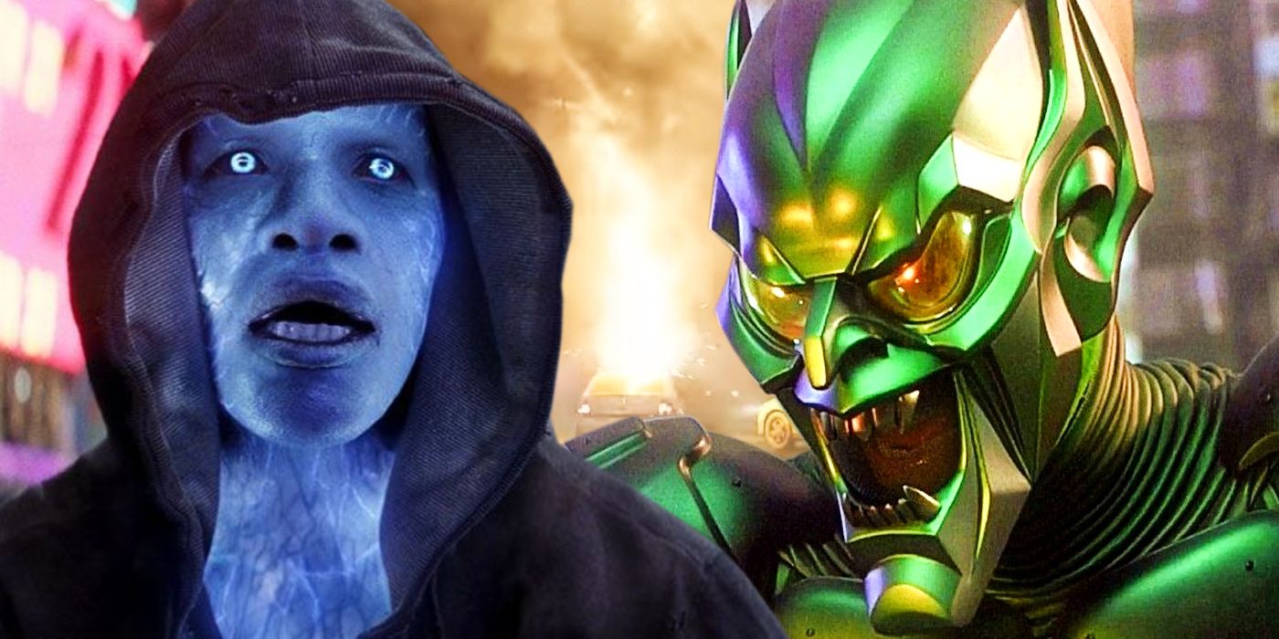 Electro in Spider-Man No Way Home and Amazing Spider-Man, Green Goblin Spider-Man 2002