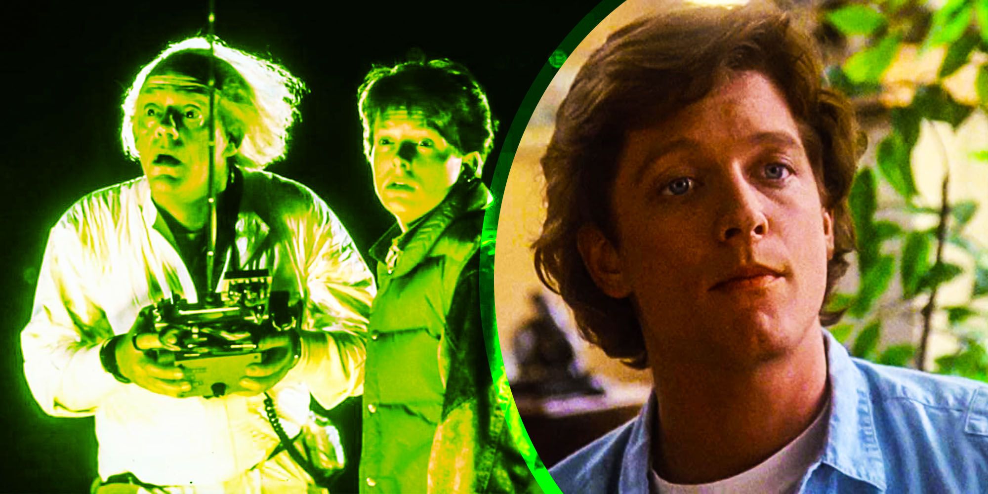 Eric Stoltz cut Back to the future