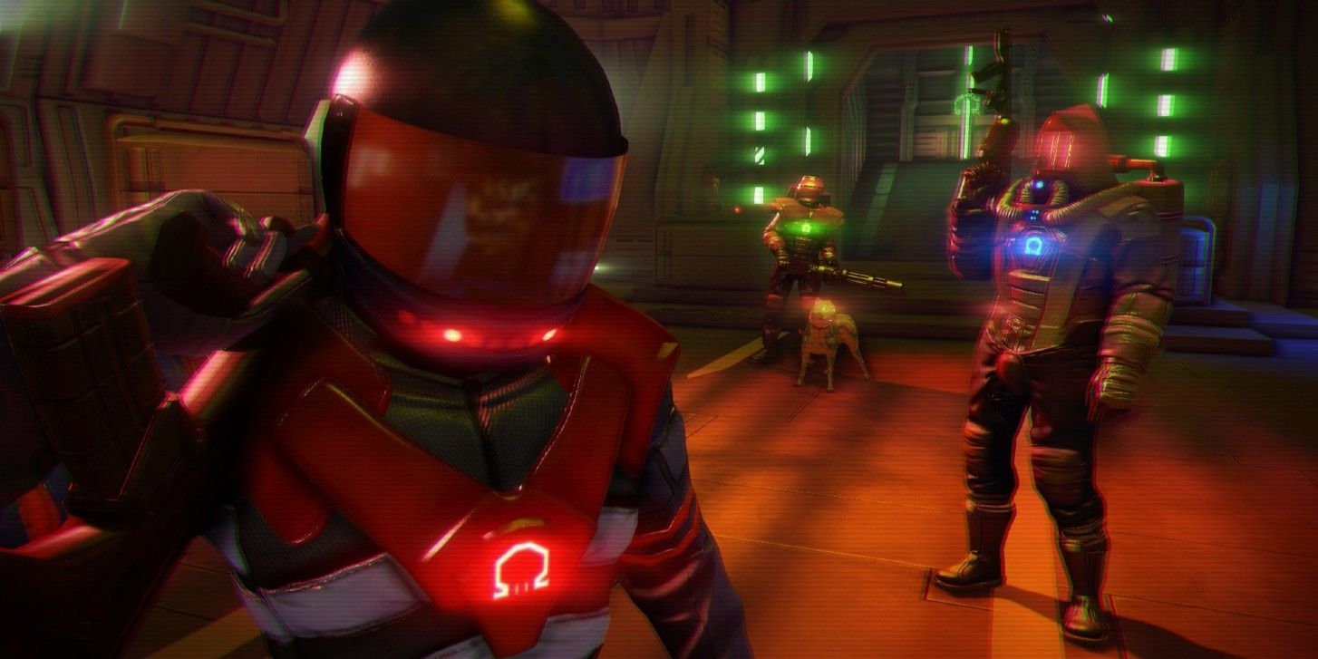 Players in space suits in Far Cry 3: Blood Dragon