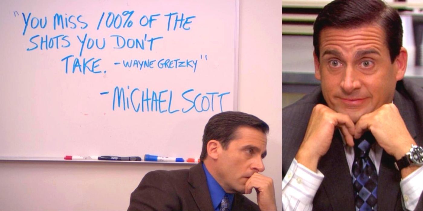 Feature image of a Michael Scott quote for The Office