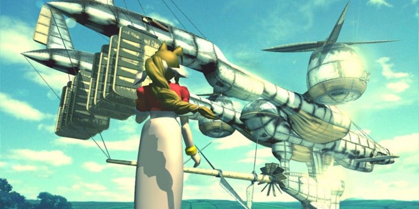 Final Fantasy 7 Aerith Airship Cover