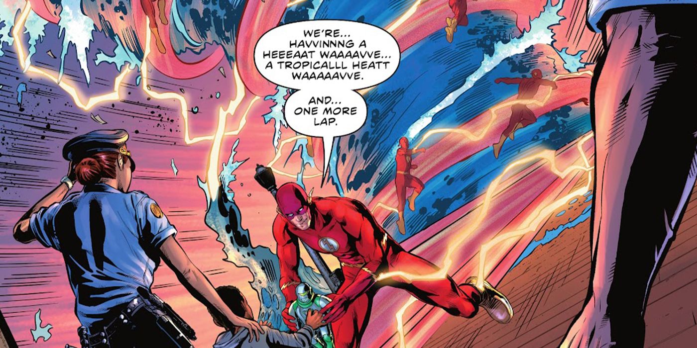 Flash Tornado DC Comics