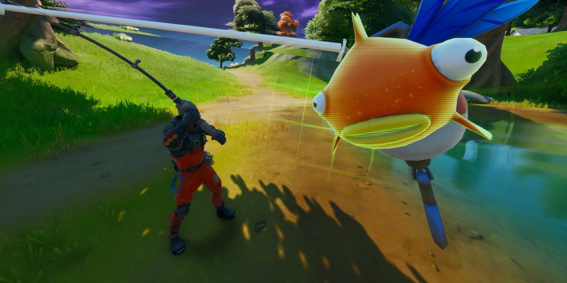 How to Catch A Gun While Fishing in Fortnite (Week 10 Challenge)