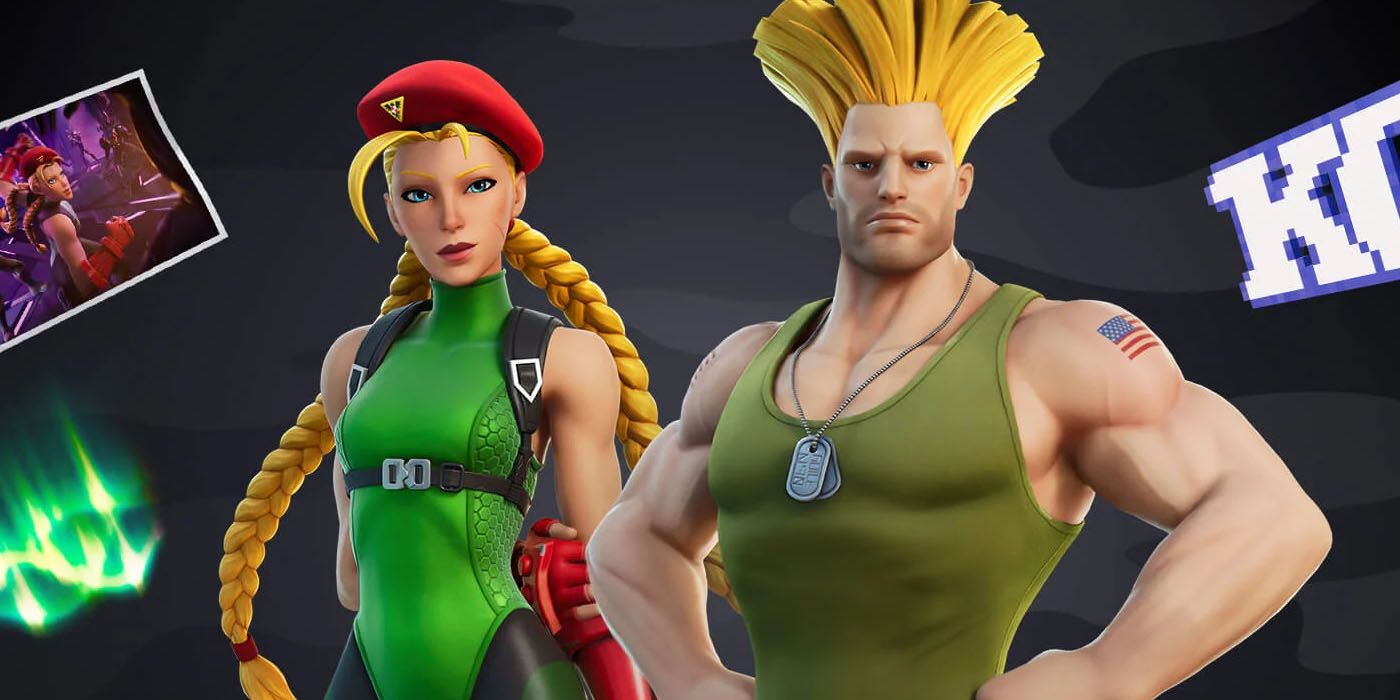 Fortnite x Street Fighter: Cammy e Guile são novas skins