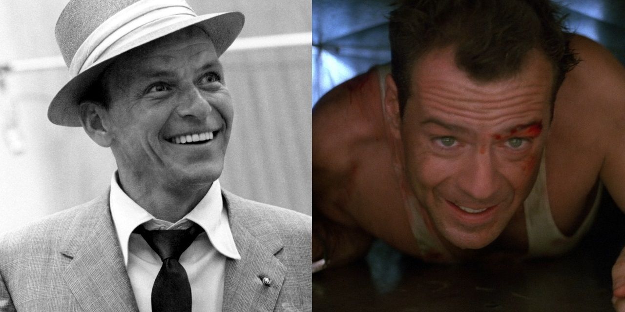 Frank Sinatra and John McClane