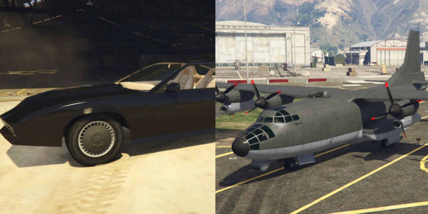 Ten of the most expensive items in GTA Online.