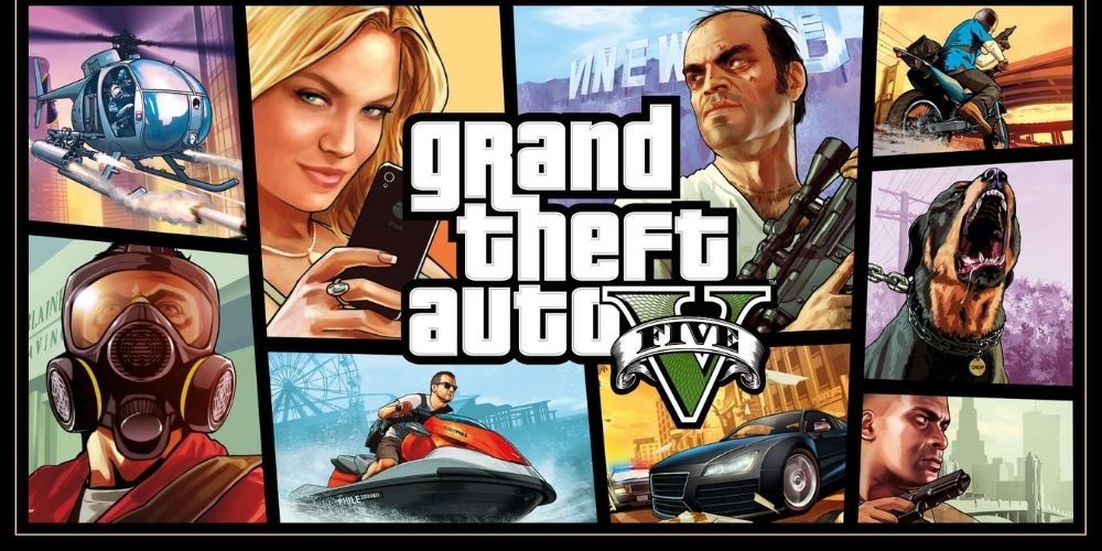 Os vários personagens de Grand Theft Auto 5