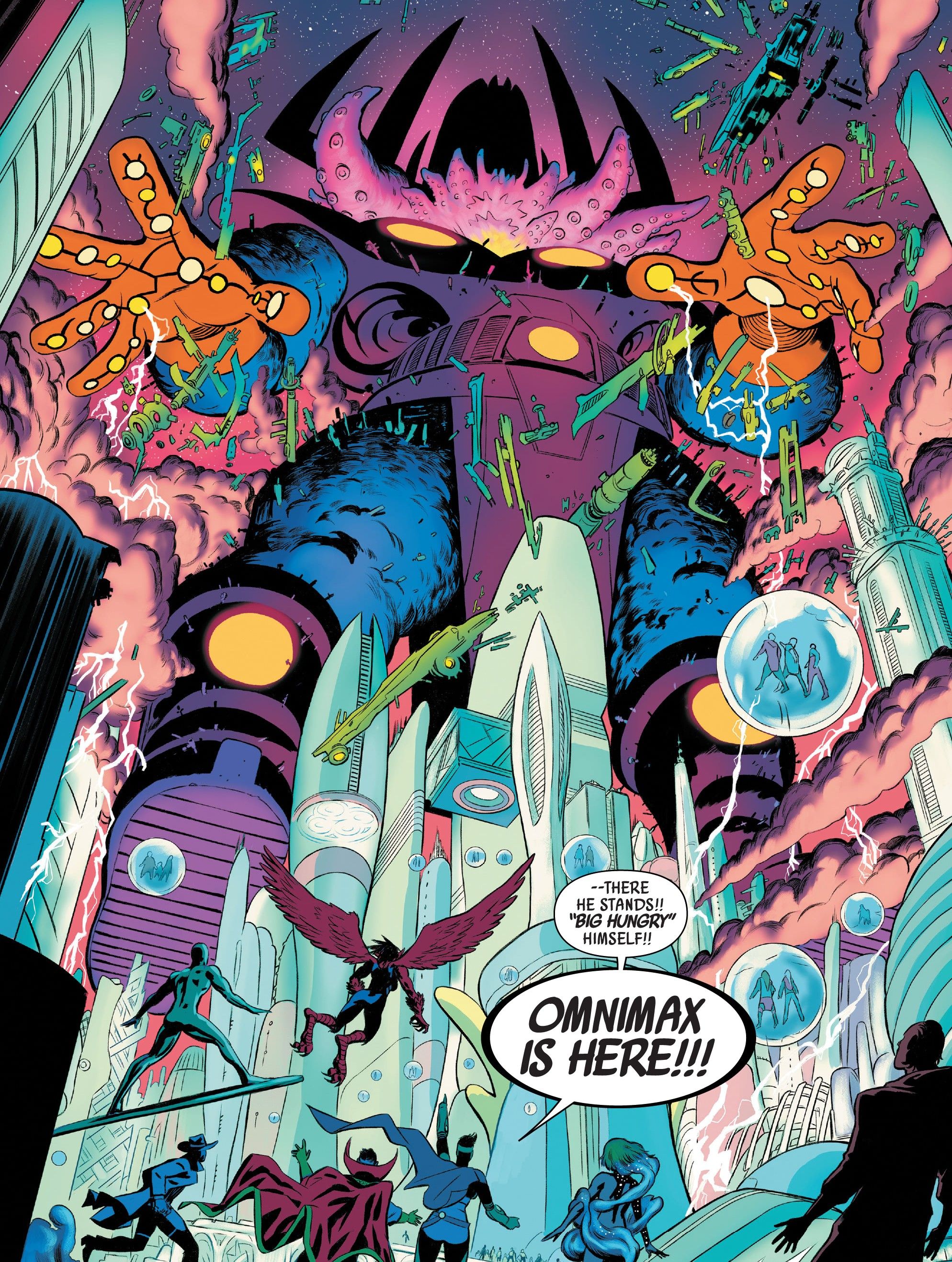 Galactus Doctor Strange Defenders Omnimax