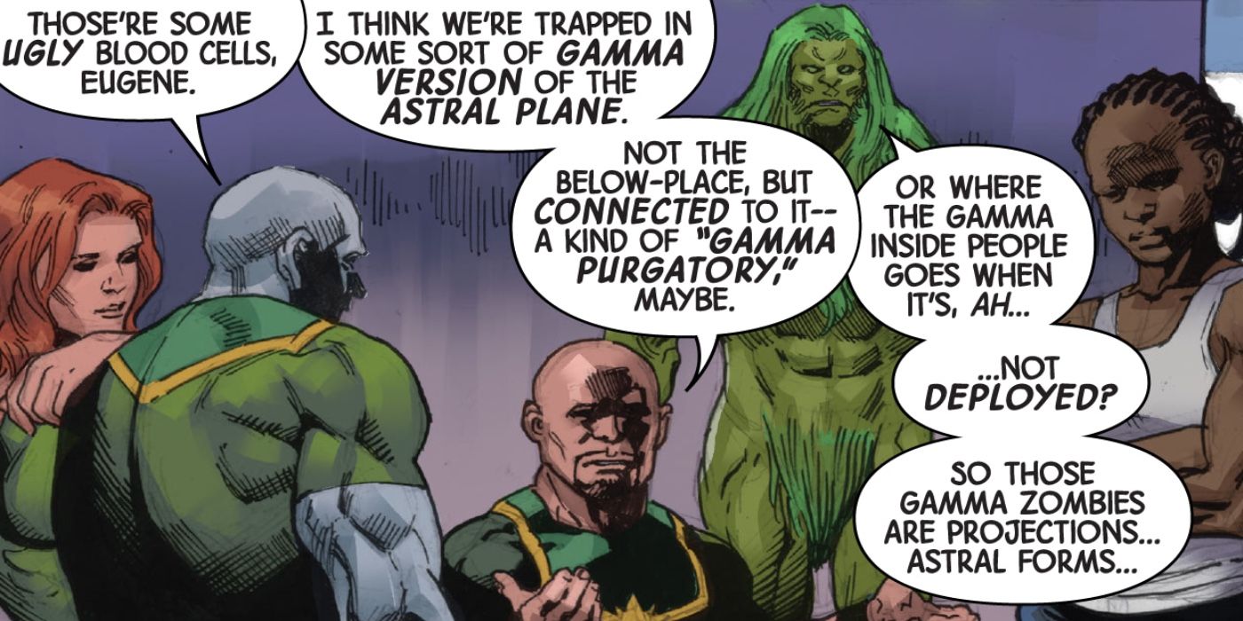 Gamma Flight debating where they are