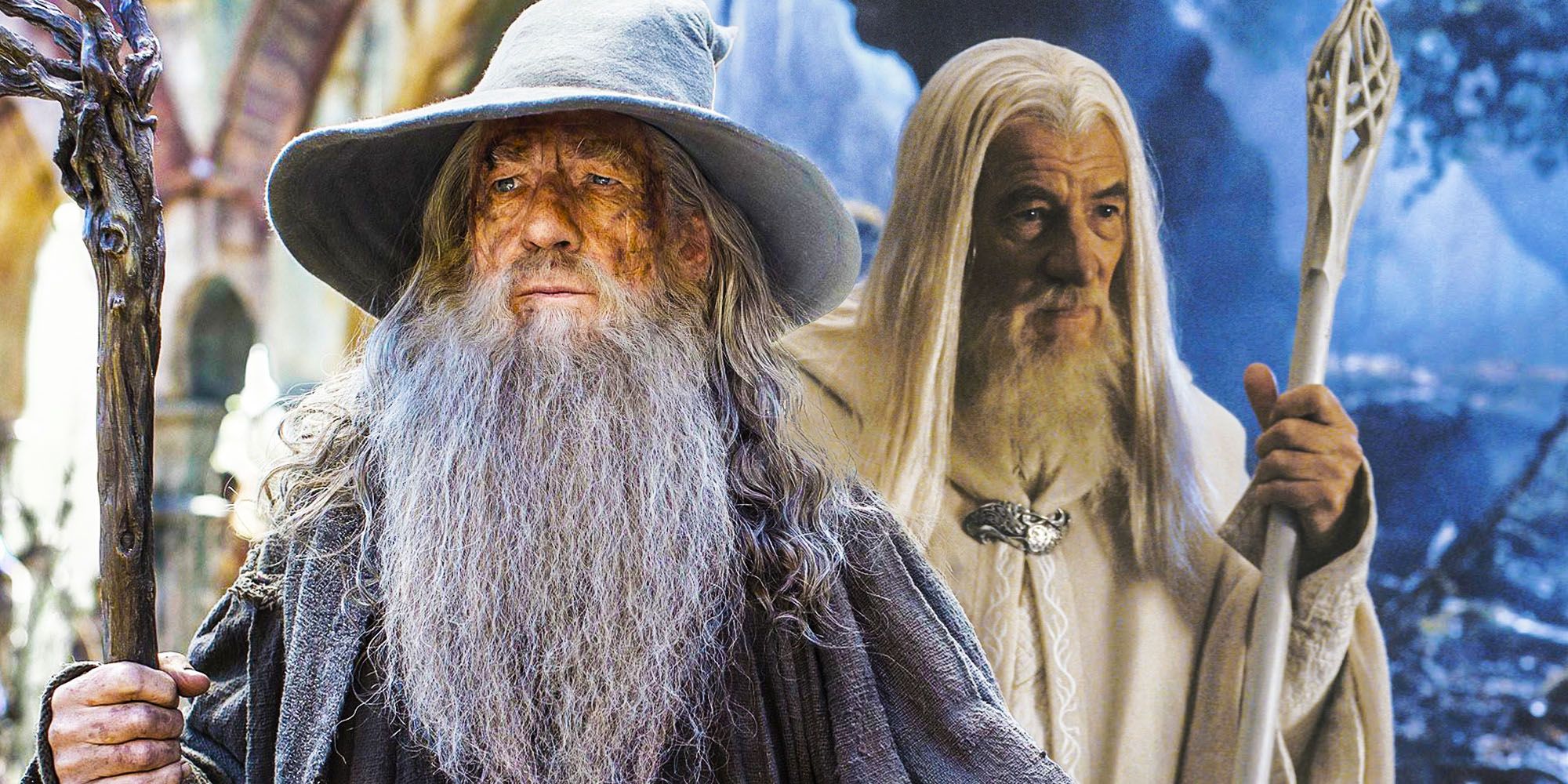 Gandalf the Grey Gandalf the White lord of the rings the two towers