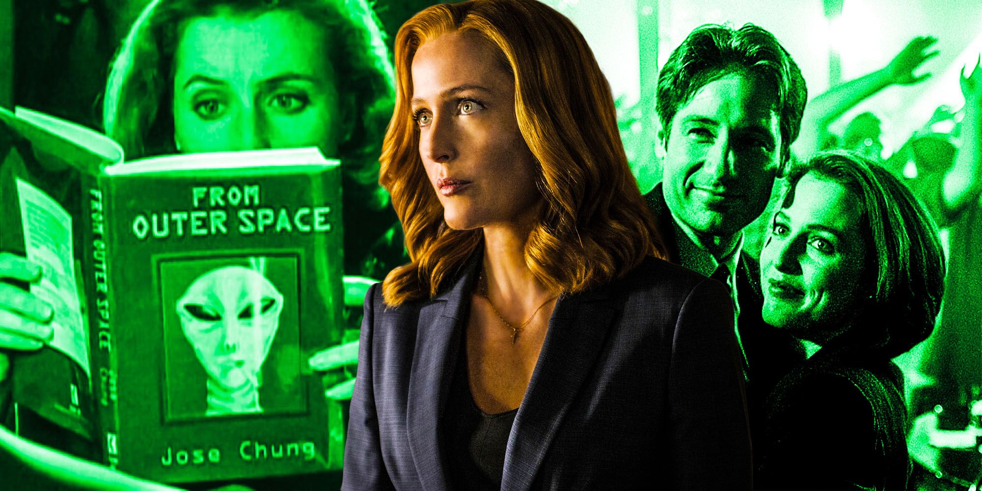 Gillian Anderson favorite X files episodes Jose chungs from outer space post modern prometheus