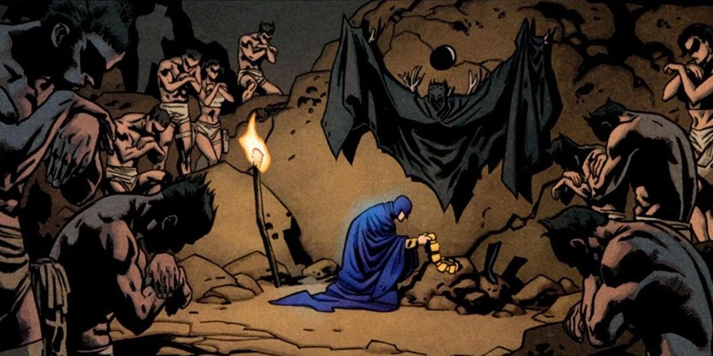 The bat-worshipping Miagani people of ancient Gotham