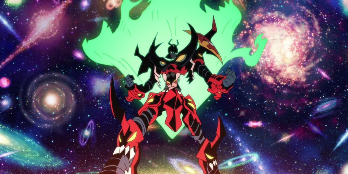 The titular robot's final form in Tengen Toppa Gurren Lagann.