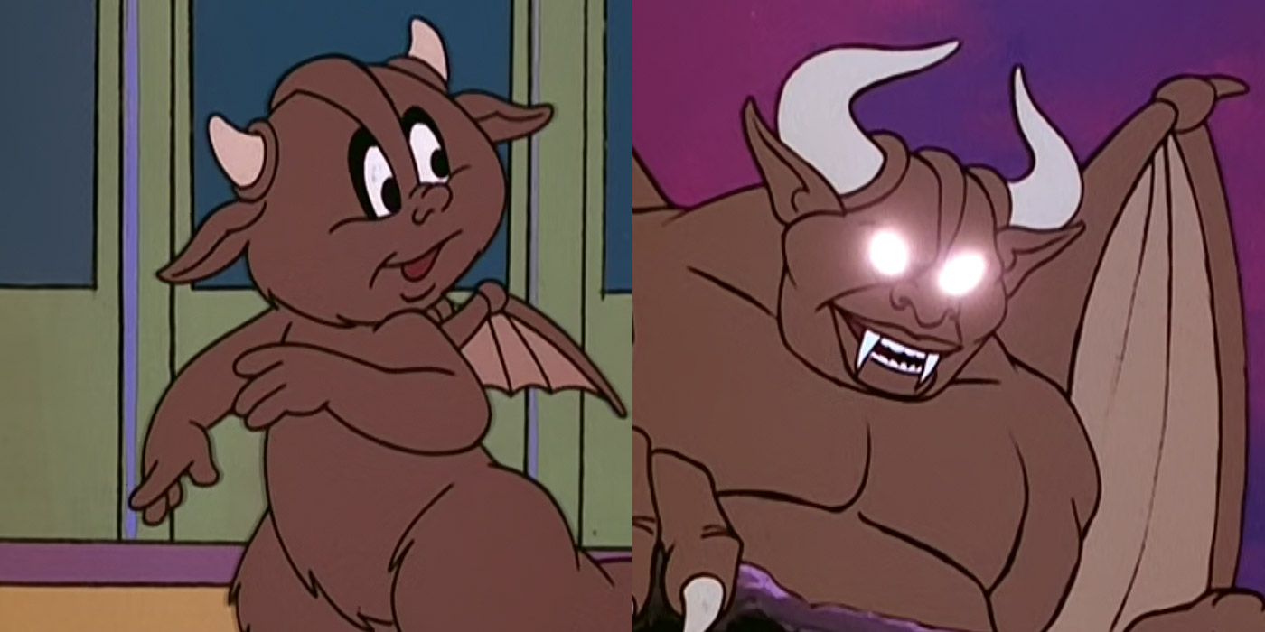 Daimar the Demon in his juvenile and fully grown forms in He-Man &amp; The Masters of the Universe