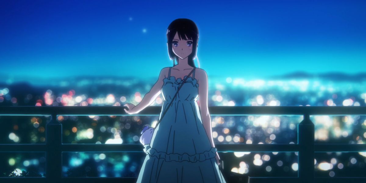 Reina overlooks Hibike! Euphonium's city.