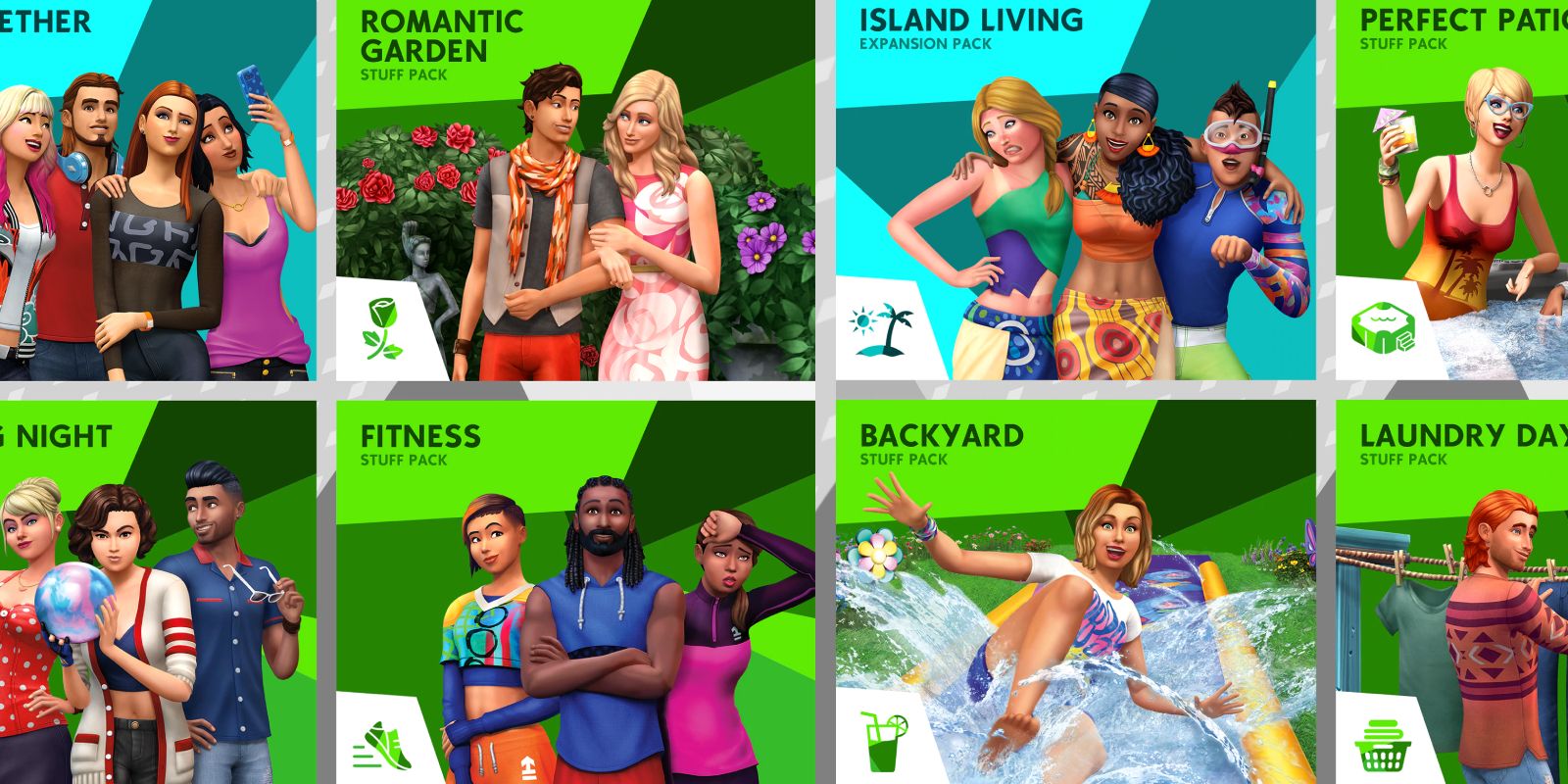 the sims 4 all dlc 2020