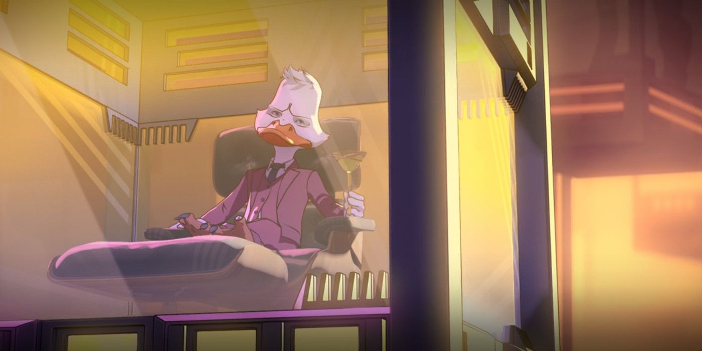 Howard The Duck in The Collector&rsquo;s collection in Marvel What If Episode 2