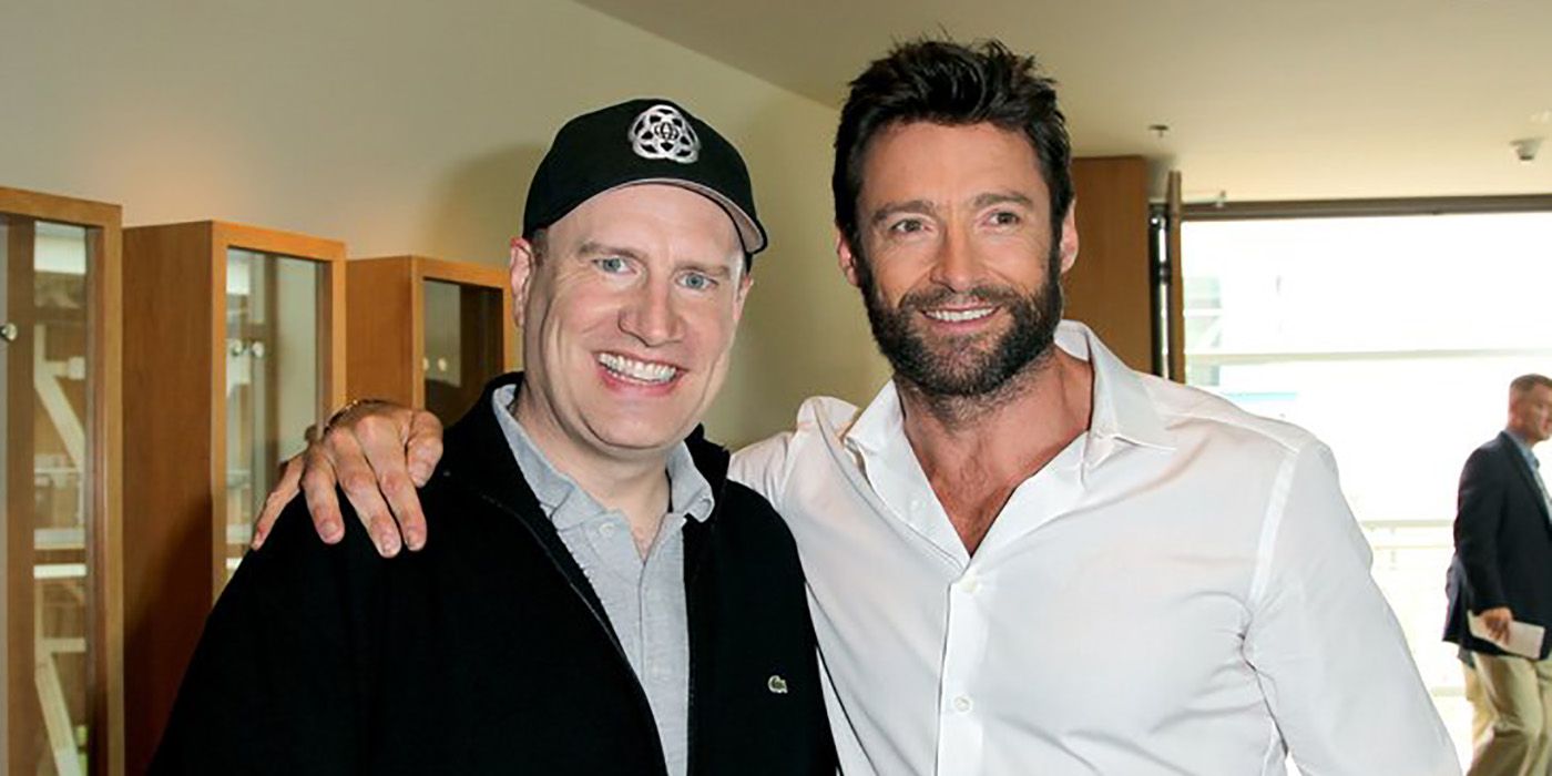 Hugh Jackman and Kevin Feige