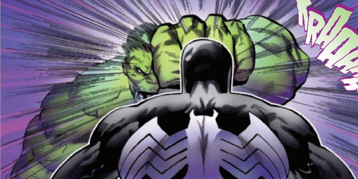 Hulk Punches Spider-Man