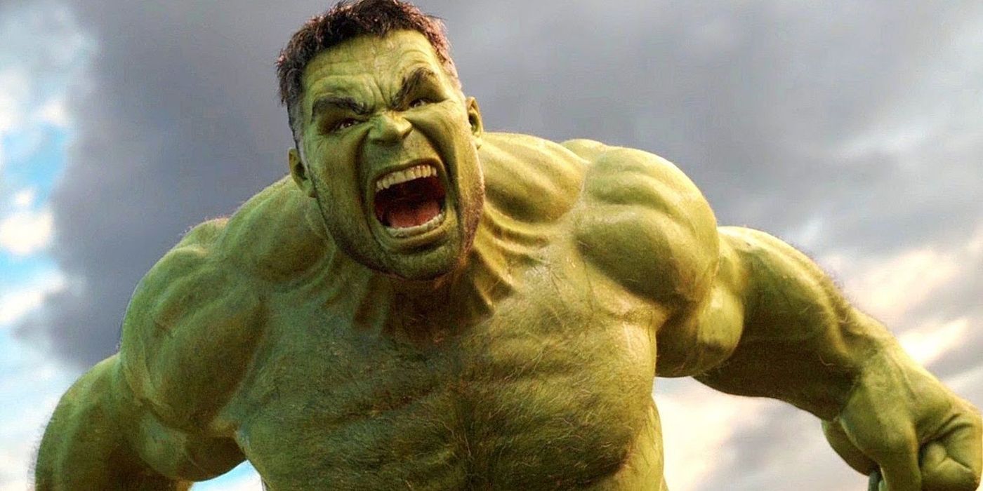 Hulk raging in anger.