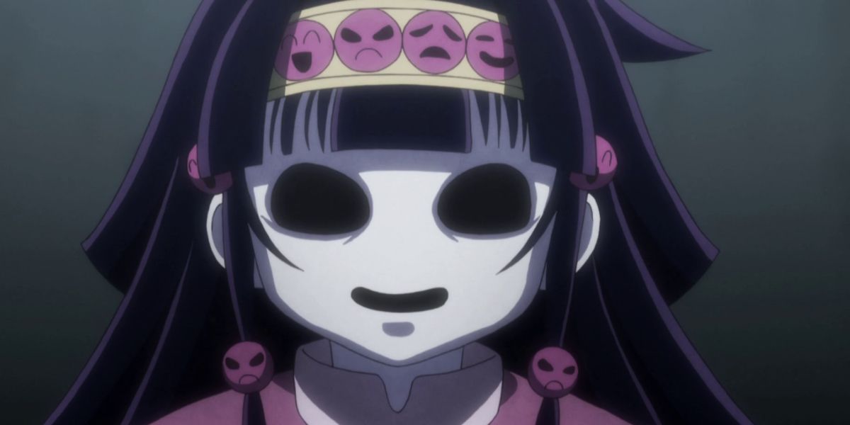 Nanika manifesting in Alluka's body in HxH.