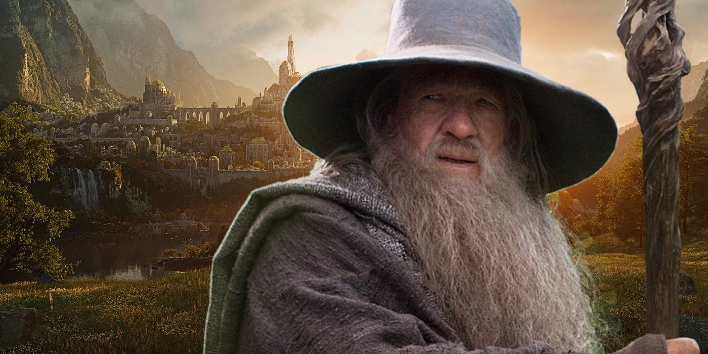 Ian McKellen as Gandalf in Amazon Lord of the Rings