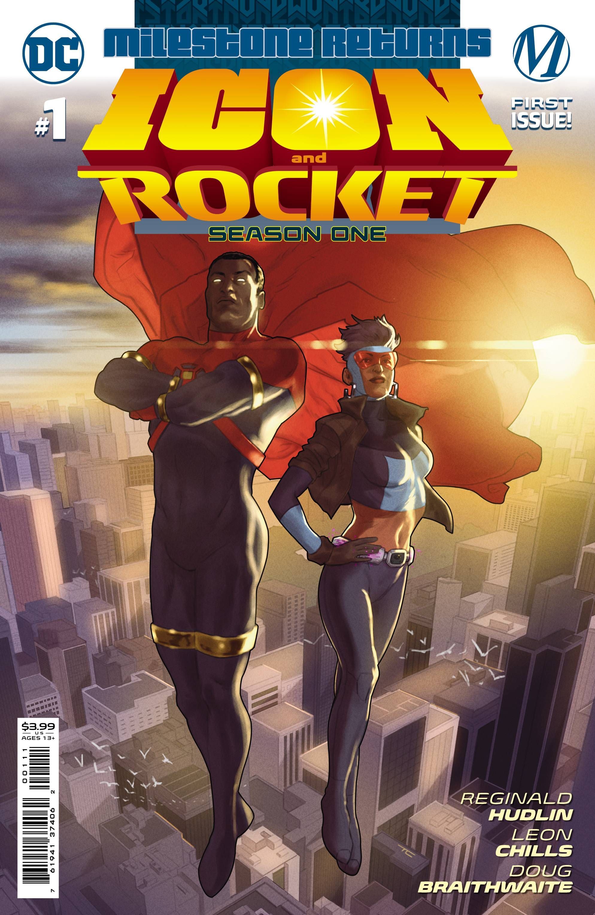 Icon and Rocket Main Comic Cover