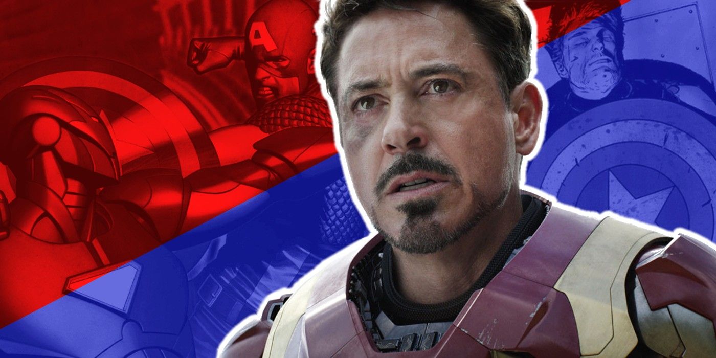 Iron Man Civil War comics