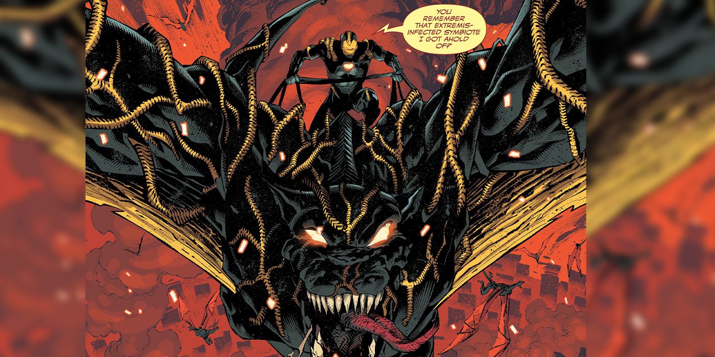 Iron Man Symbiote Armor Marvel Comics