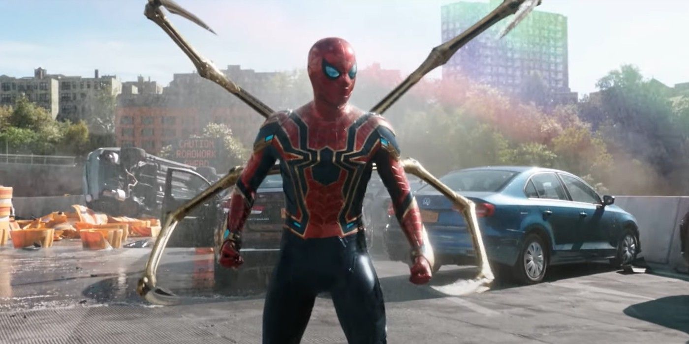 Iron Spider in Spider Man No Way Home