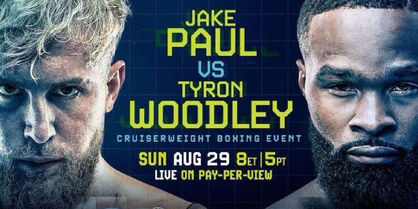 Jake Paul Tyron Woodley Fight