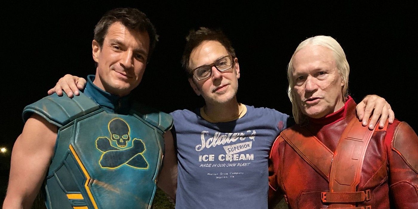 Why James Gunn Always Casts Michael Rooker & Nathan Fillion