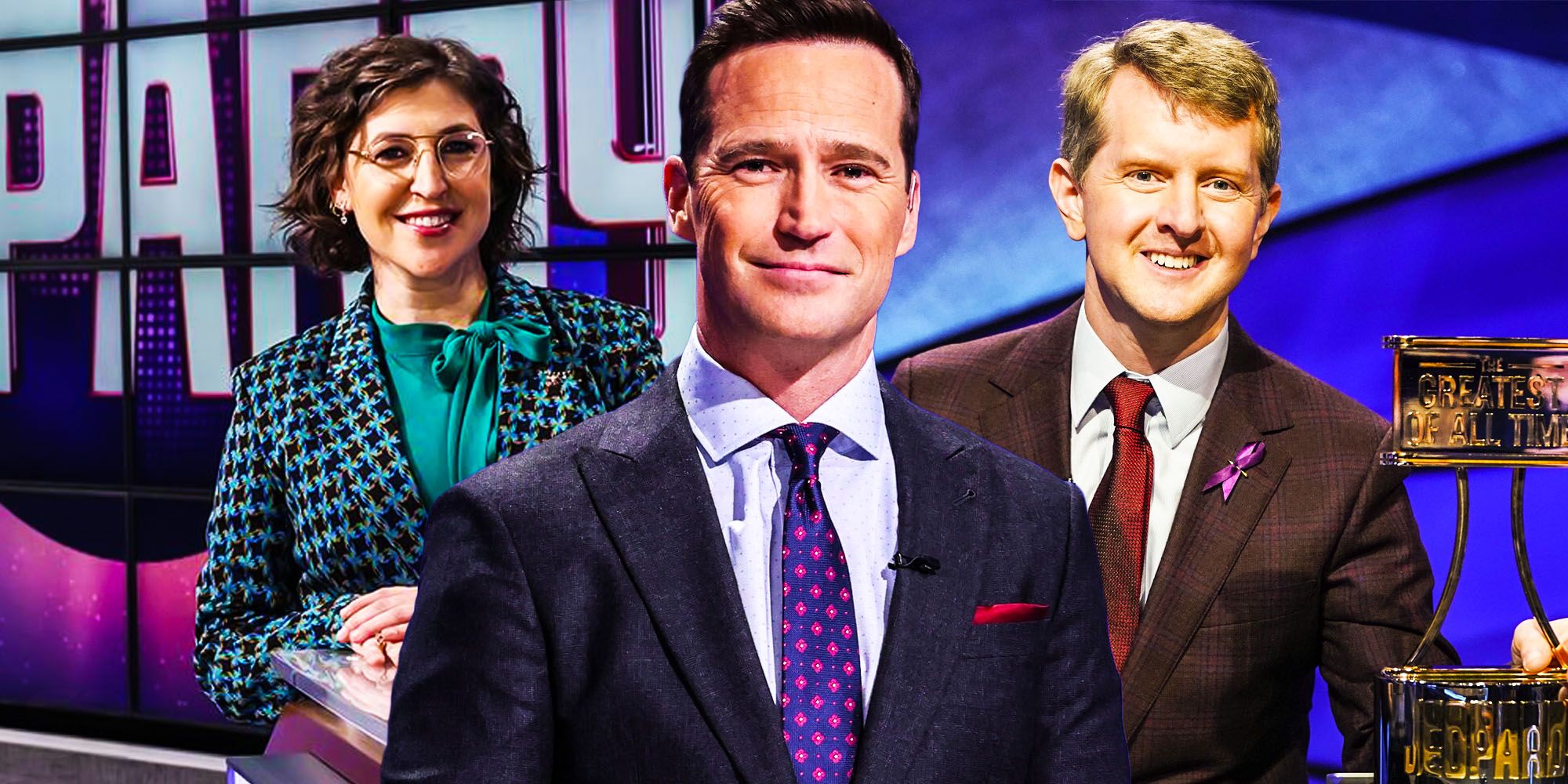 Jeopardy host controversy Mike Richards Ken Jennings mayim bialik