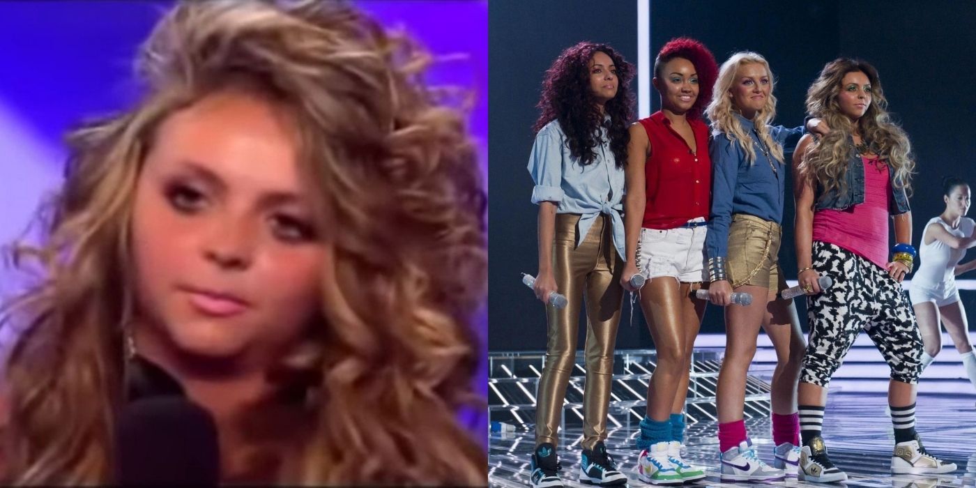 Jesy Nelson during her days a part of Lil Mix on The X Factor.