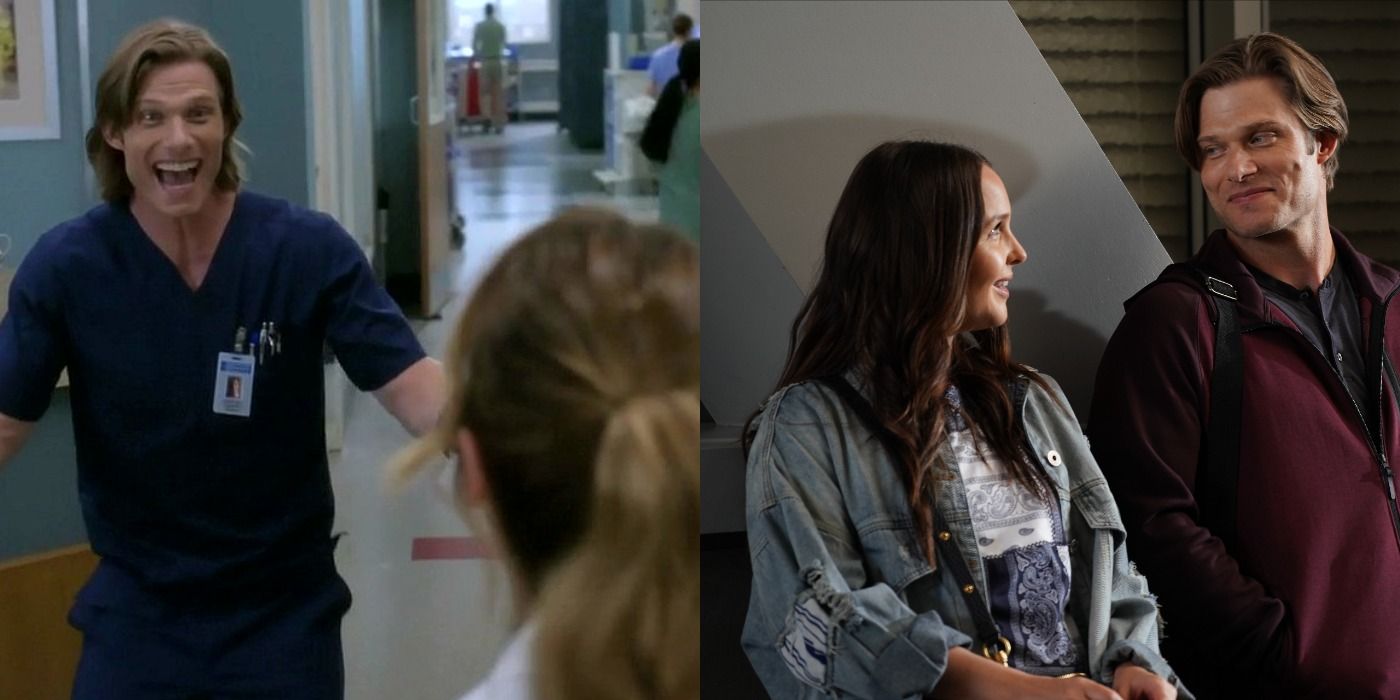 A featured image showing some of Jo and Link&rsquo;s best moments in Grey&rsquo;s Anatomy