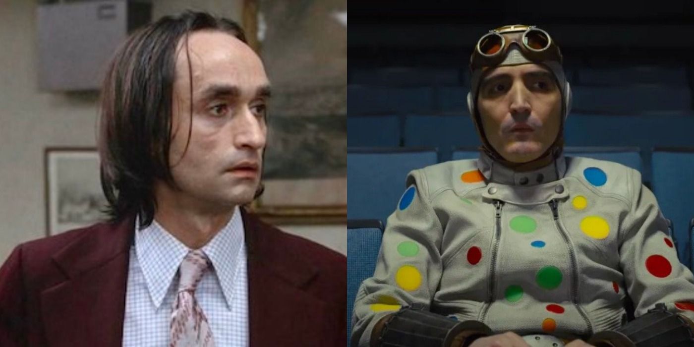 John Cazale in Dog Day Afternoon and Polka-Dot Man in The Suicide Squad.