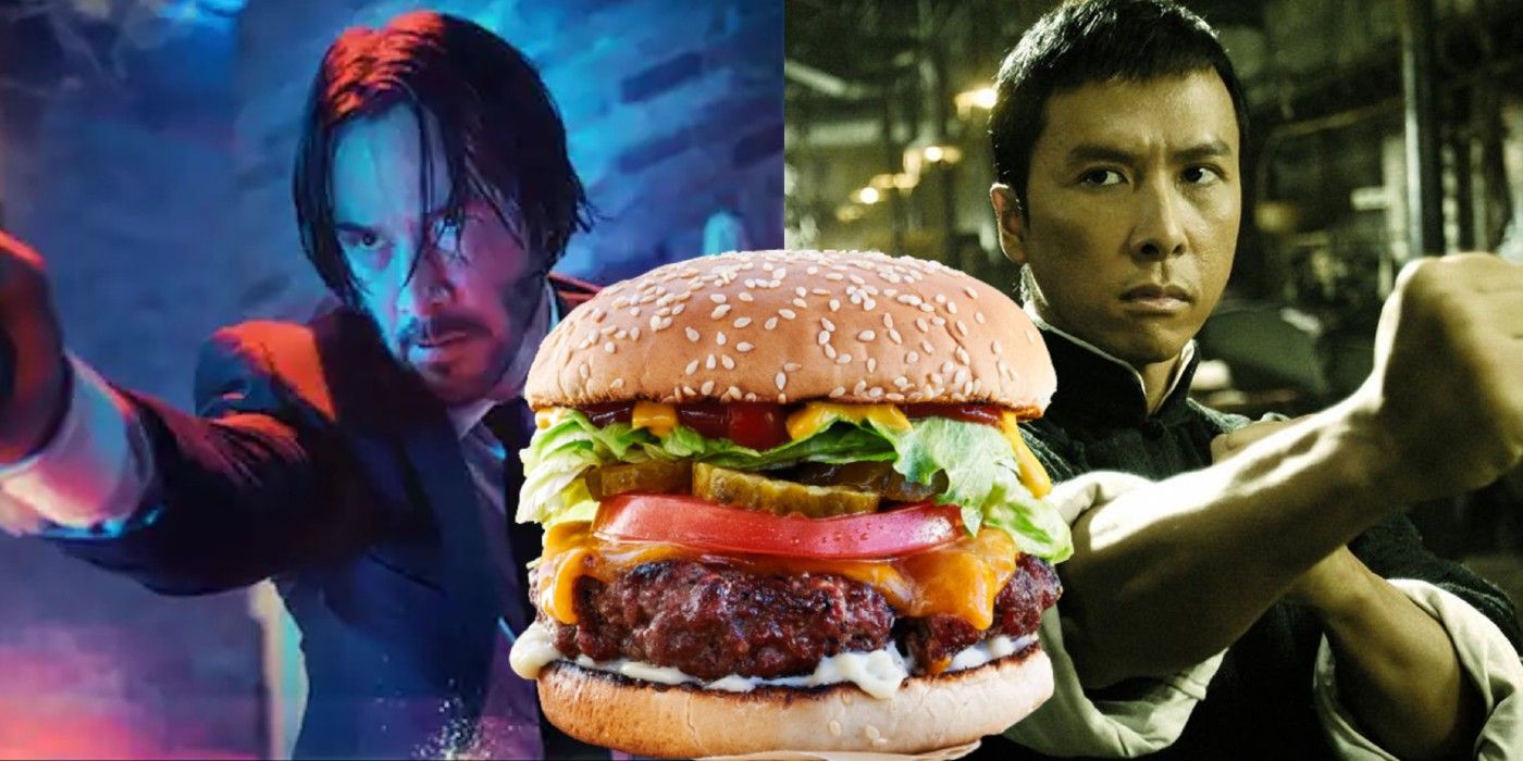 Donnie Yen Taste Tests John Wick & Ip Man Burgers | Screen Rant