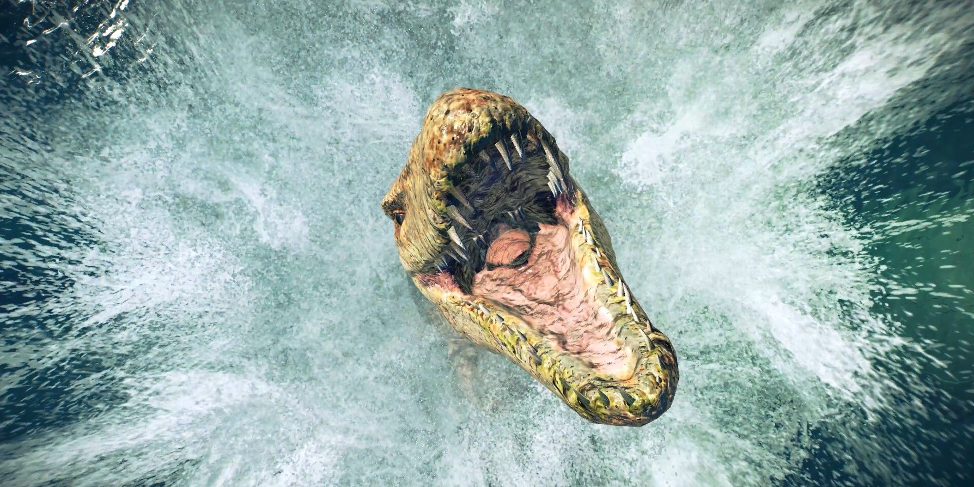 Jurassic World Evolution 2 Preview Mosasaur aquatic dinosaurs