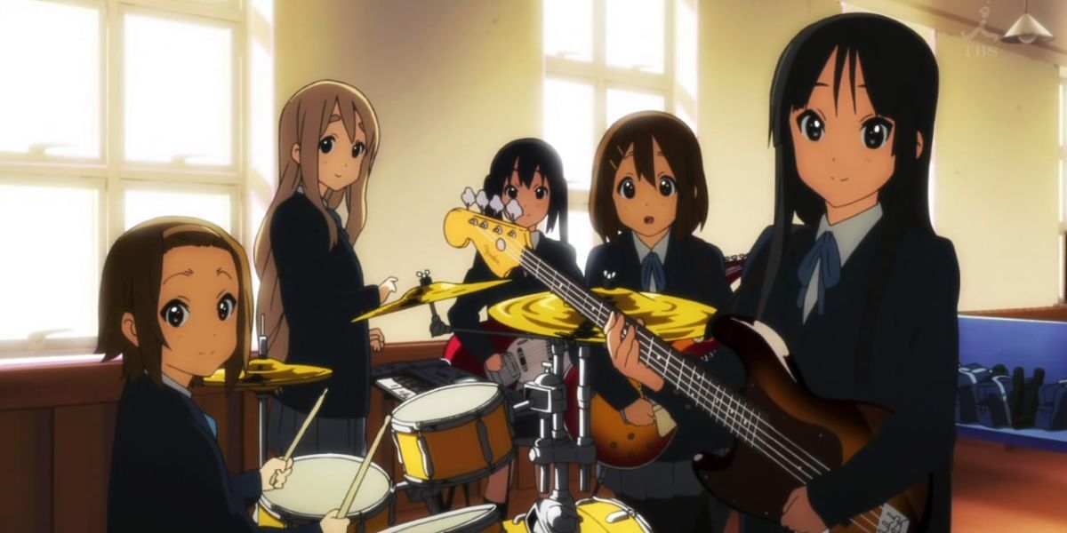 The main cast of K-On!