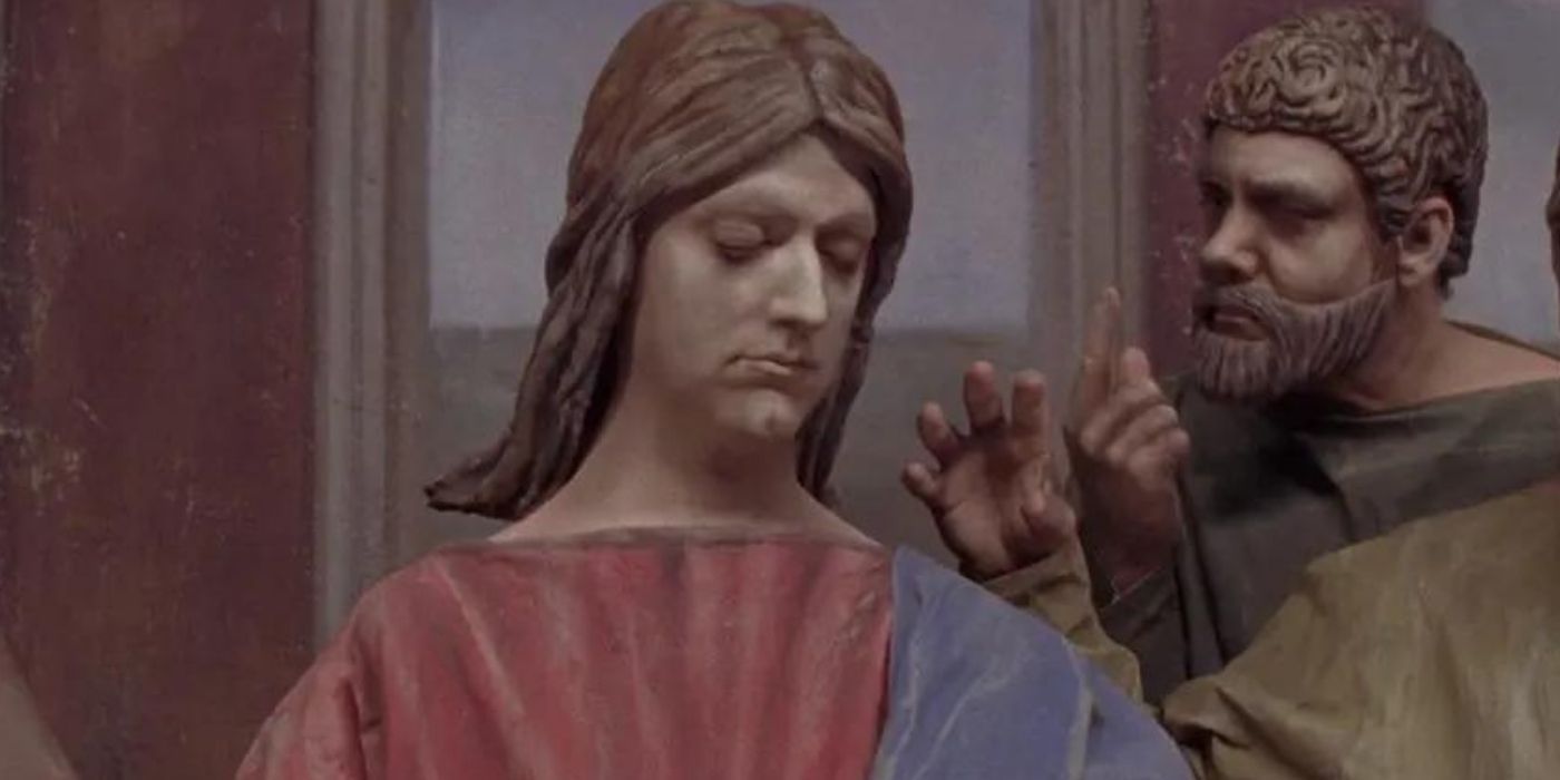 Kirk dressed as Jesus in Gilmore Girls