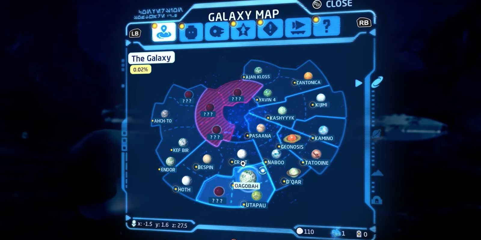 Lego Star Wars Skywalker Saga Map All Planets